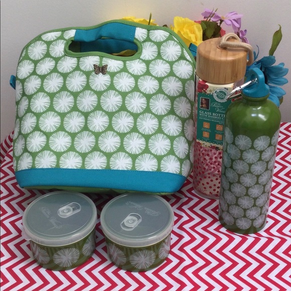 The Pioneer Woman Bags Pioneer Woman Insulated Lunch Tote Set 5pcs